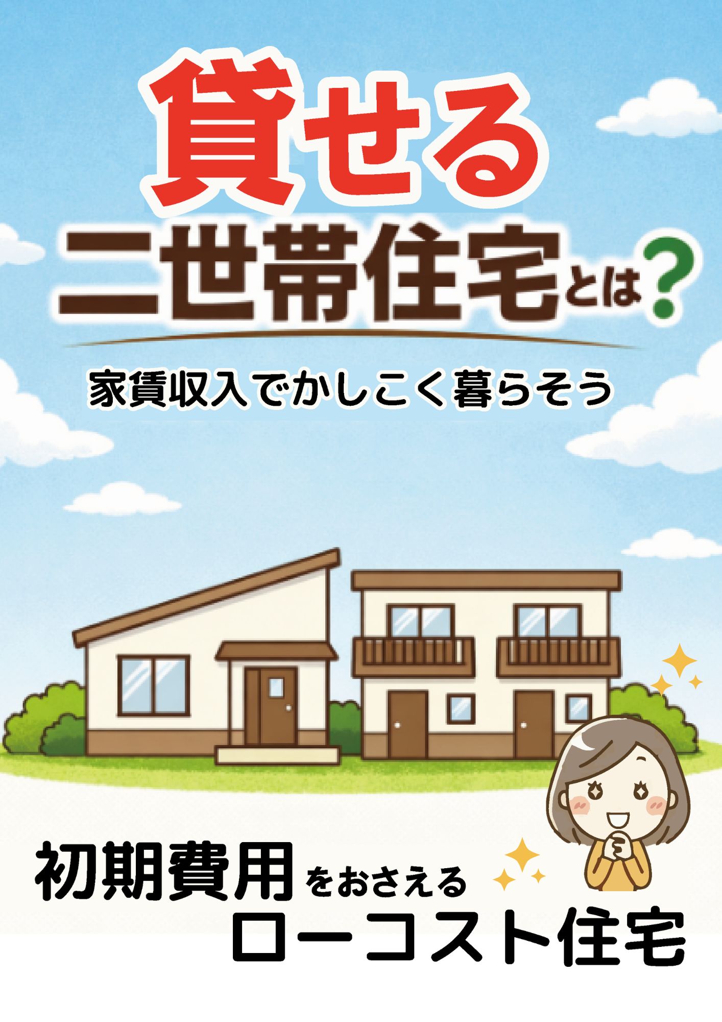 山梨×ローコスト｜将来への備え？貸せる二世帯住宅とは?