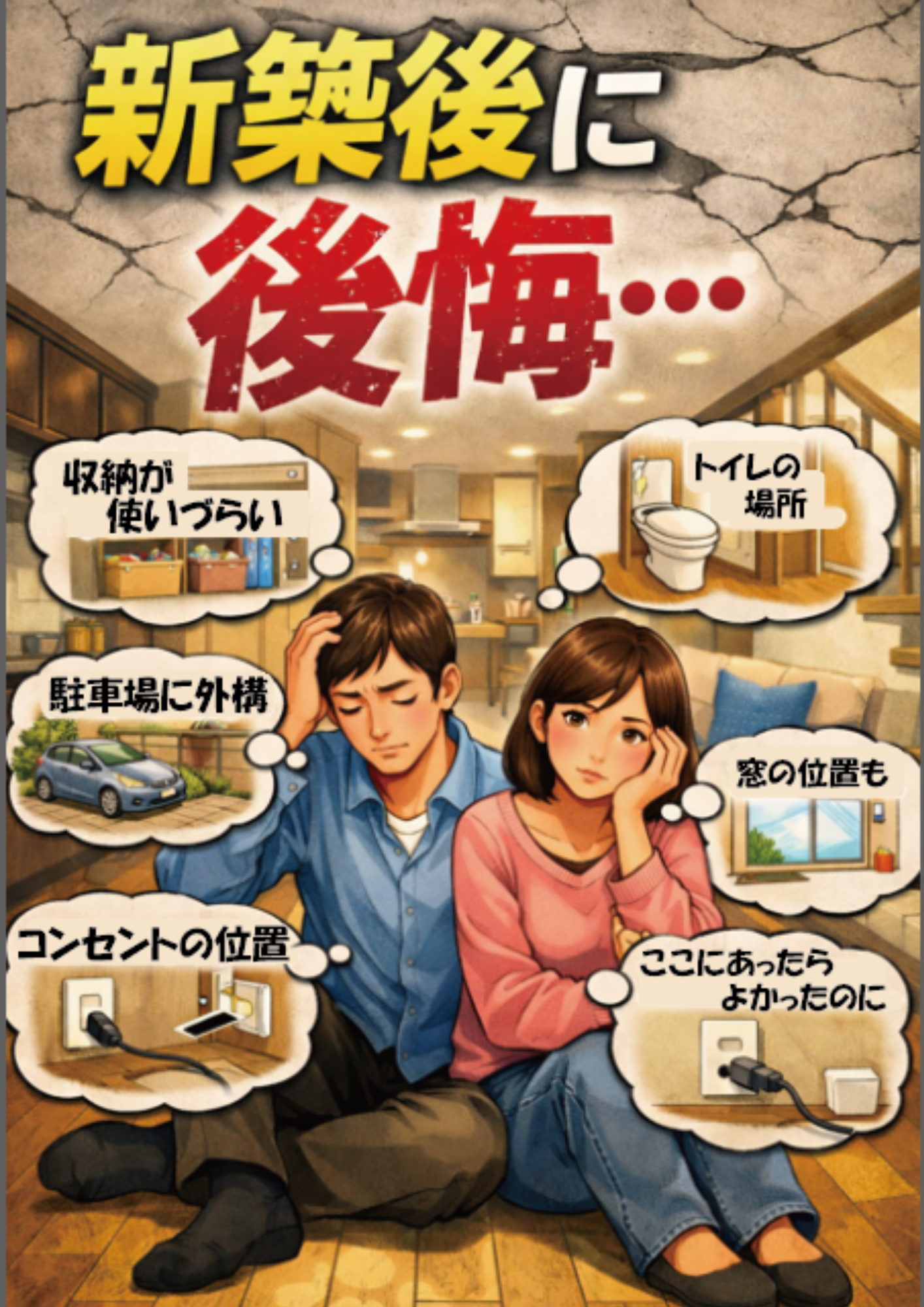 【山梨×新築】新築後に後悔…実際に家を建てた人がした後悔とは